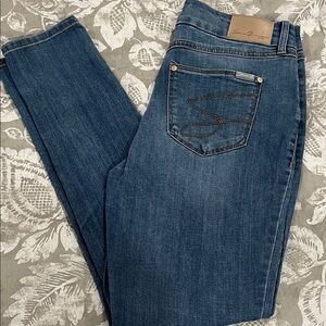 Seven7 Women's Skinny Jeans in Deep Blue